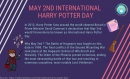 สวัสดีค่ะแฟนเพจ RTNLC ทุกท่าน  วันนี้ขอเสนอหัวข้อพิเศษที่เกี่ยวกับโลกเวทมนตร์ คือ International Harry Potter Day ซึ่งจะเล่าถึงประวัติความเป็นมาของวันนี้